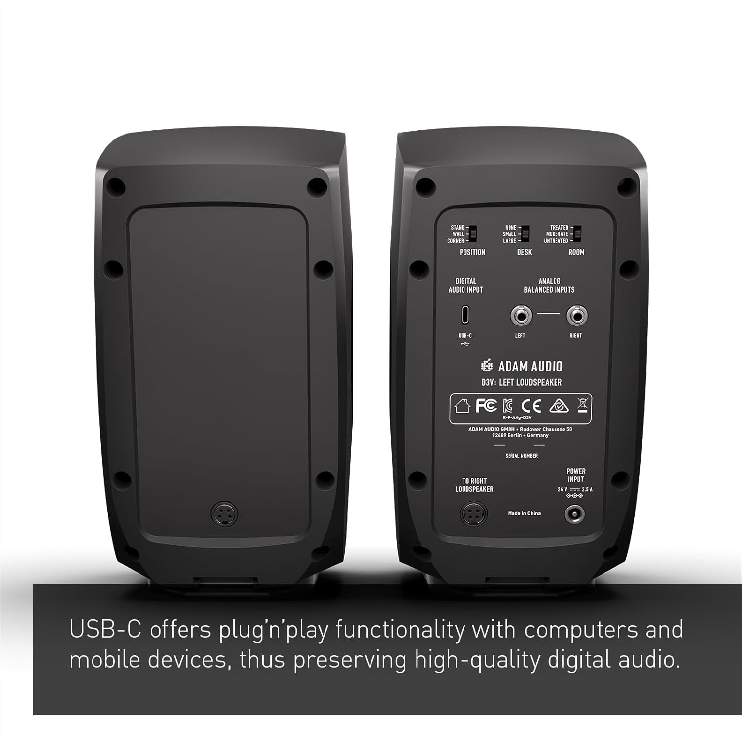 ADAM_Audio_D3V Rear View