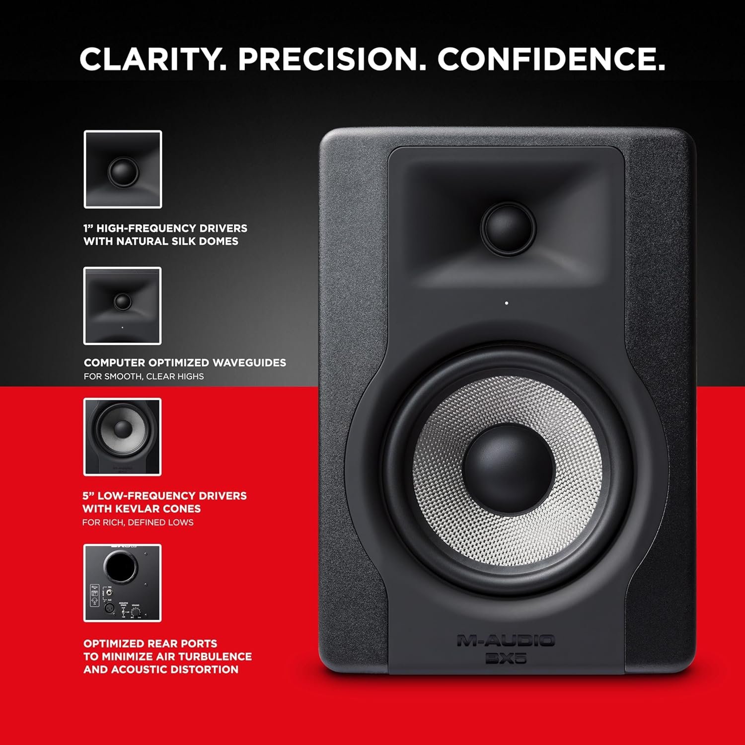 M Audio BX5 D3 Front View