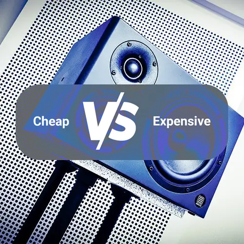 cheap vs expensive studio monitors.