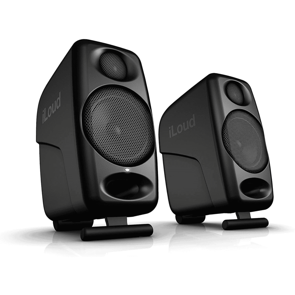 IK Multimedia iLoud Micro Monitor, a powerful and compact studio monitor ideal for small spaces and budget-conscious setups.